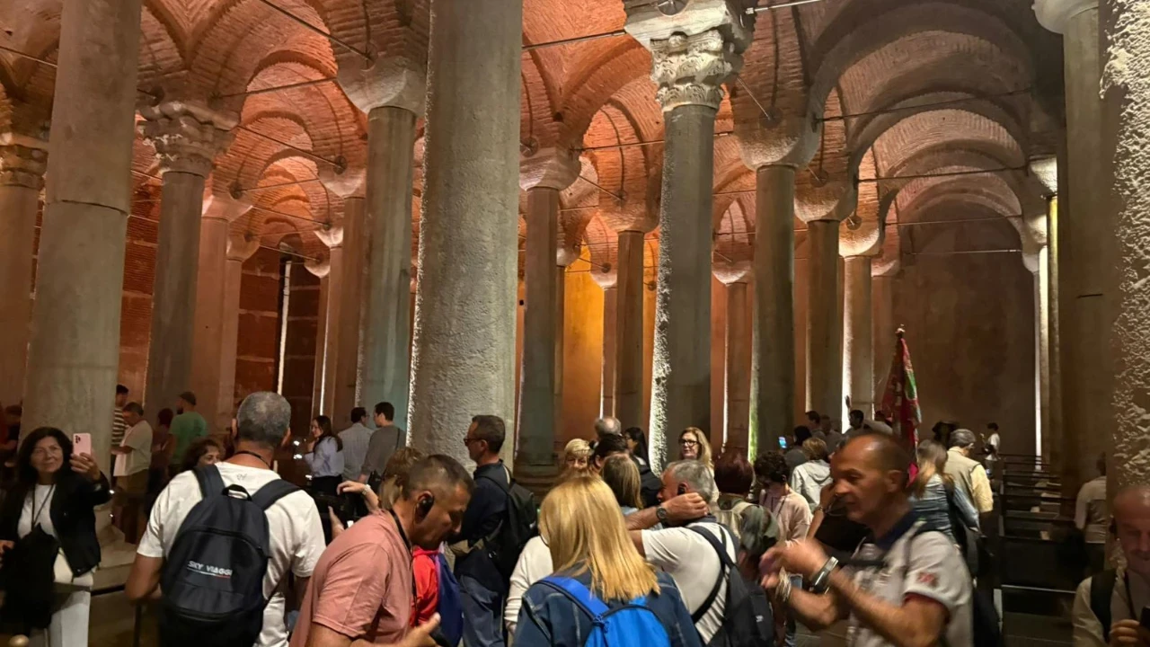 Yerebatan Sarnıcı ziyarete açıldı