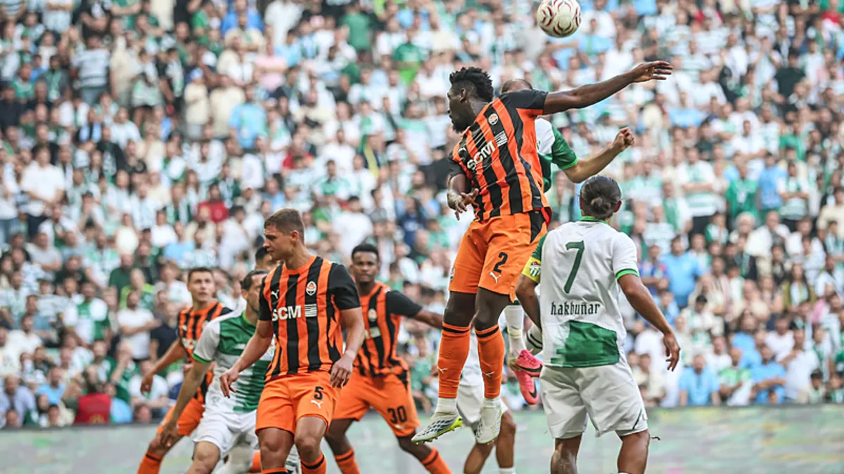 Bursaspor ile Shakhtar Donetsk yenişemedi!