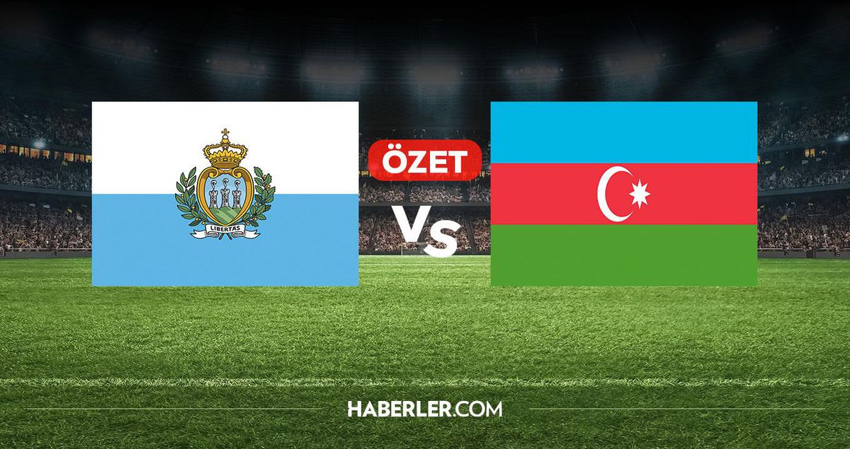San Marino Azerbaycan maç özeti ve golleri! (ÖZET) San Marino Azerbaycan kaç kaç bitti, golleri kim attı?