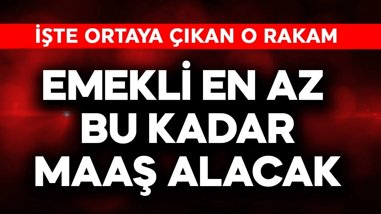 Emekli en az bu kadar maaş alacak! İşte o rakam