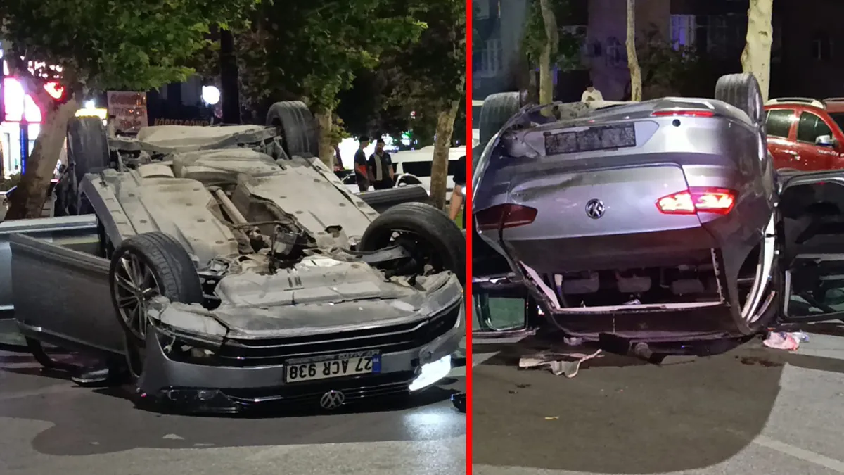 Kahramanmaraş trafiğinde tehlike saçtı! Makas atarak yaptıkları yarış kazaya neden oldu: Yaralılar var!
