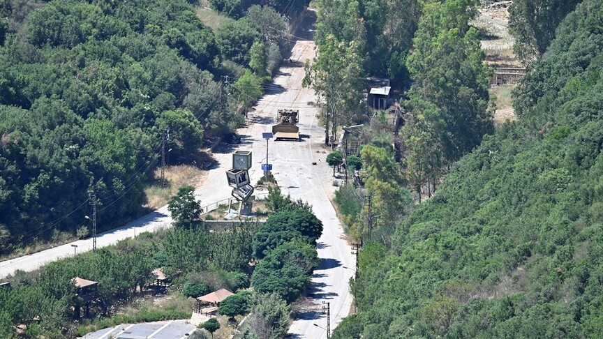 İsrail ordusu, Lübnan’ın güneyinde işgal ettiği alanların güncel haritasını yayımladı