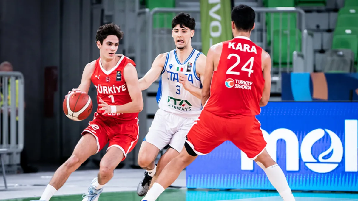 U20 Milli Basketbol Takımı, İtalya'ya mağlup oldu!