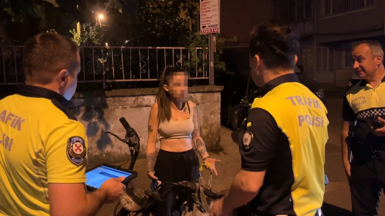 Polisi çileden çıkardı: Beni götüremezsiniz