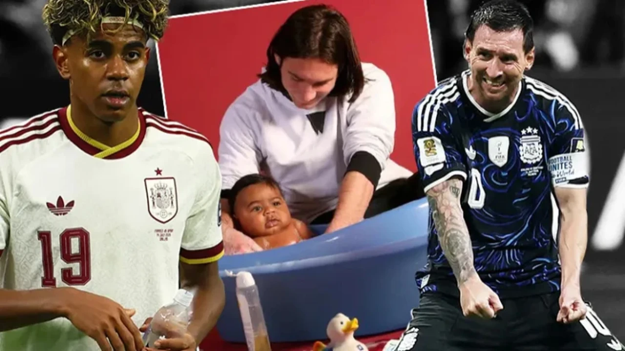 19 yıl önce küvette yıkadığı bebek, Lionel Messi'ye rakip oldu