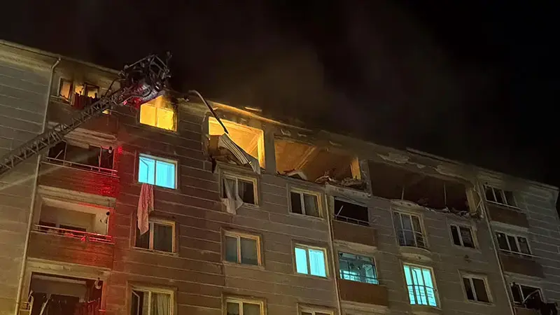 Tekirdağ'da apartman dairesinde patlama: 1 ölü