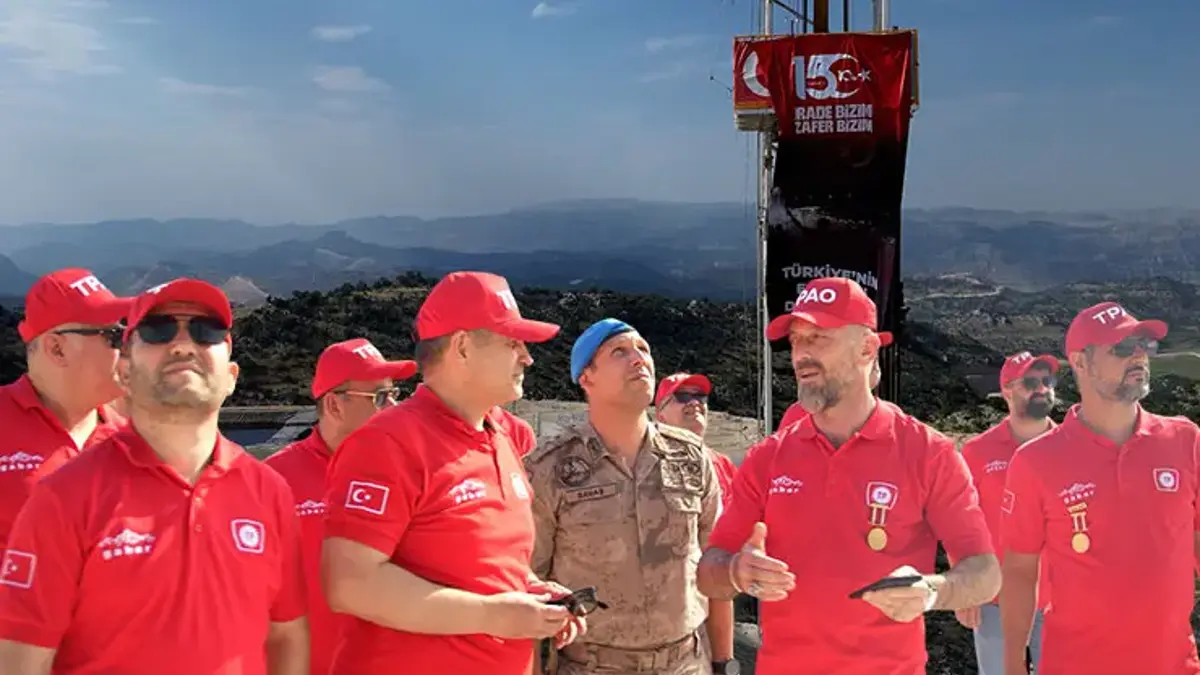 15 Temmuz gazileri Gabar’a çıktı! Enerji bağımsızlığı için çalışanlarla buluştular