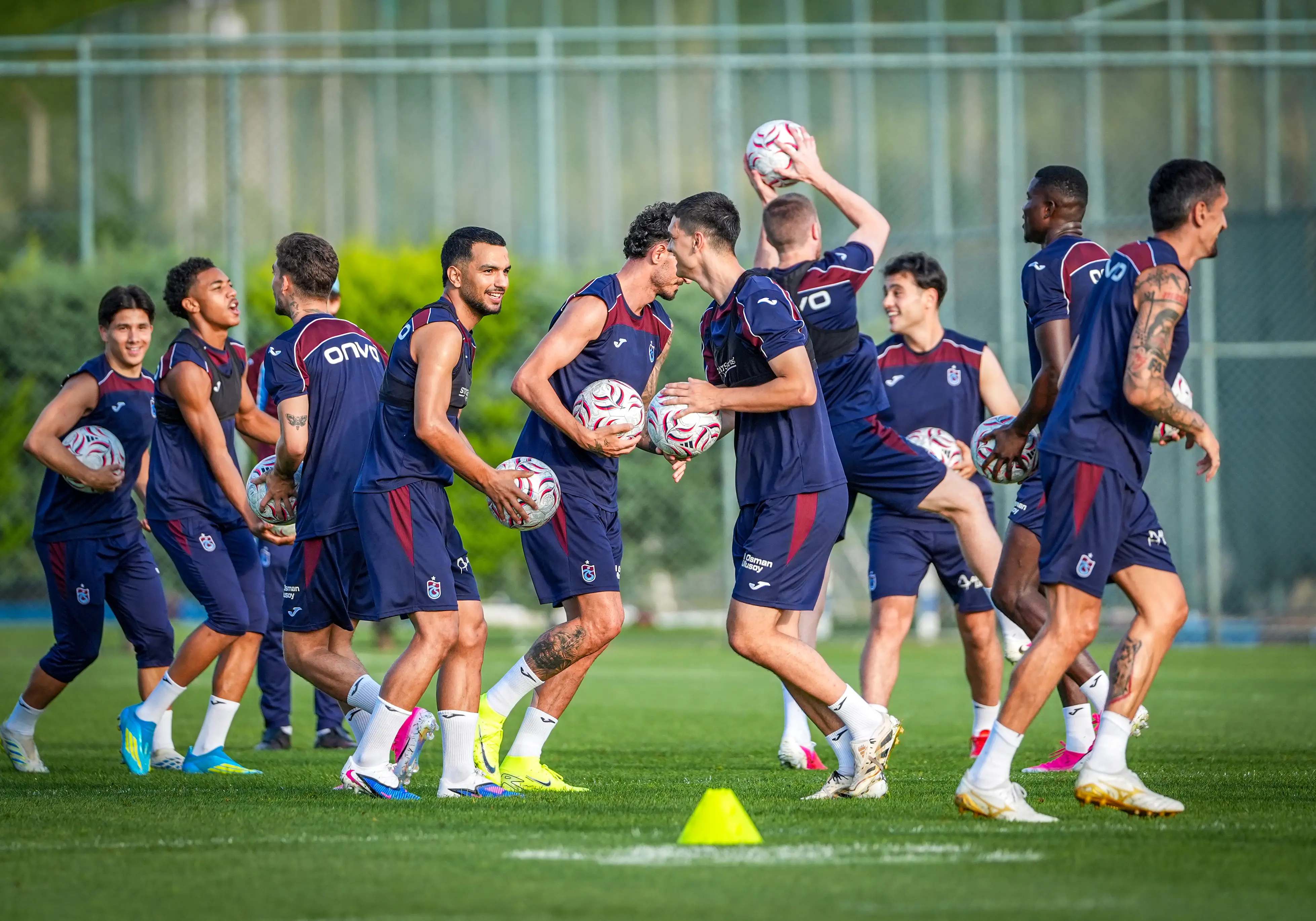 Trabzonspor'da yeni sezon mesaisi sürüyor