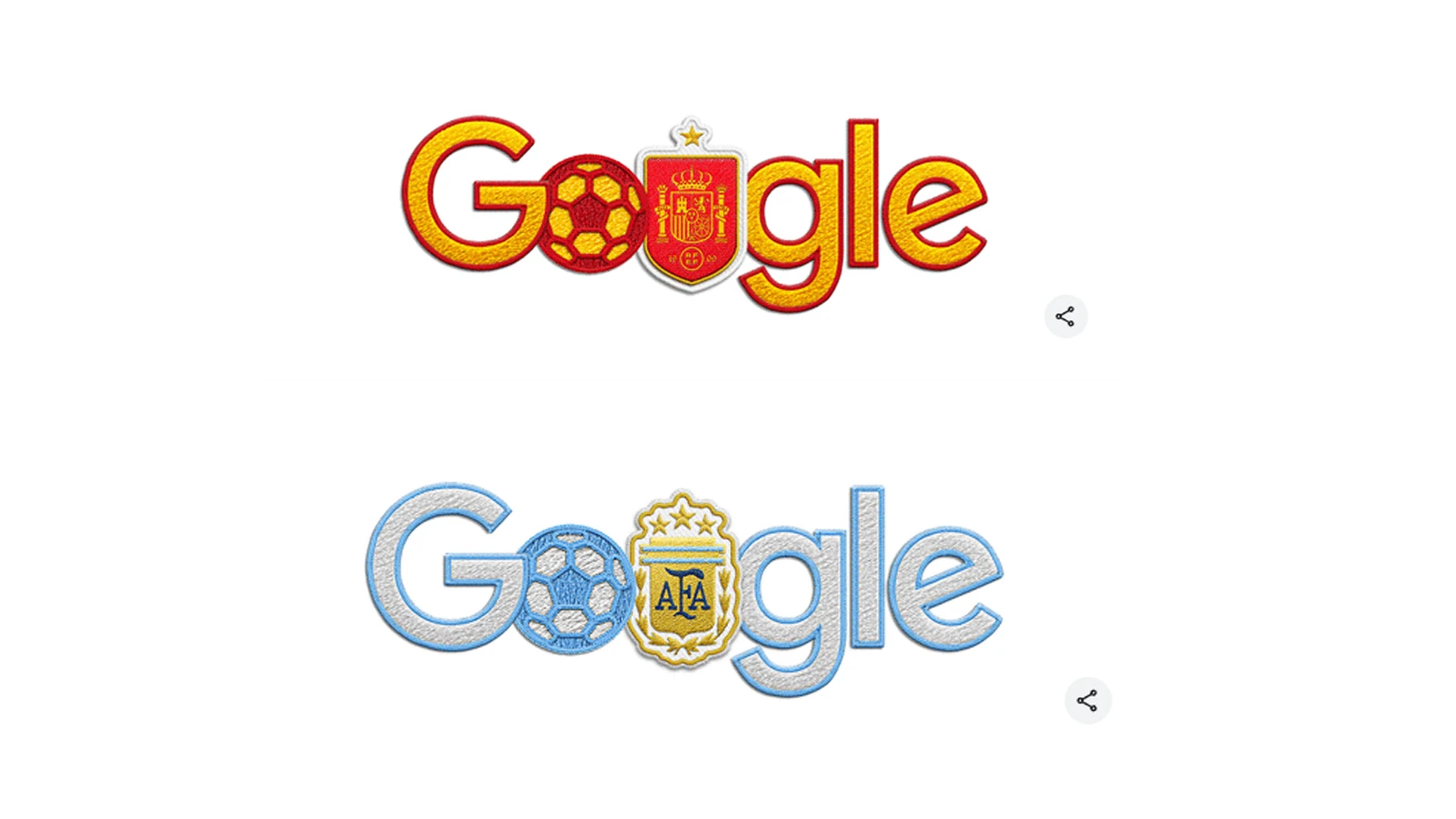 Google'dan Dünya Kupası finaline özel doodle