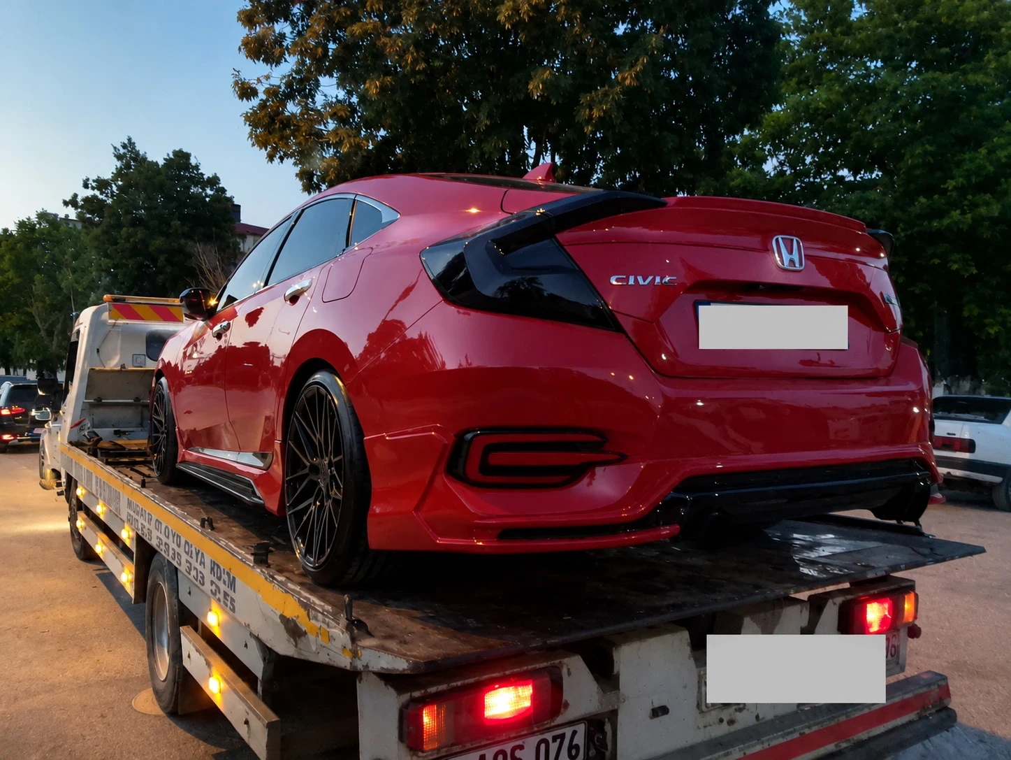 Drift yapan ve makas atan alkollü sürücüye 257 bin lira ceza