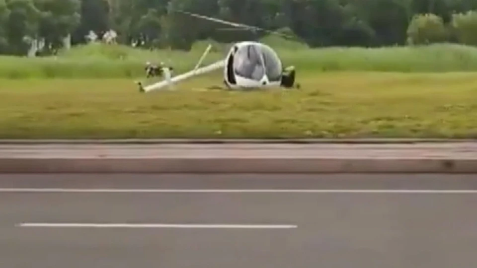 Çin'de test uçuşunda helikopter kazası: 2 kişi yaralandı