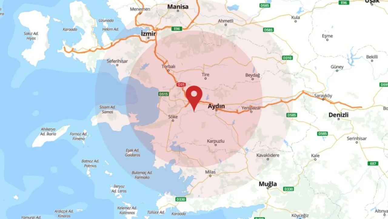 Aydın deprem bölgesi mi, aktif fay hattı var mı? Aydın'da 3.9 büyüklüğünde deprem meydana geldi