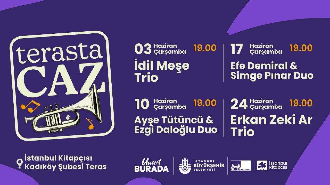 "Terasta Caz" konserleri Kadıköy İskelesi'nde