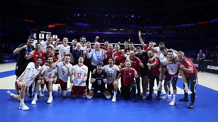 Filenin Efeleri'nin VNL çeyrek finalde rakibi belli oldu!