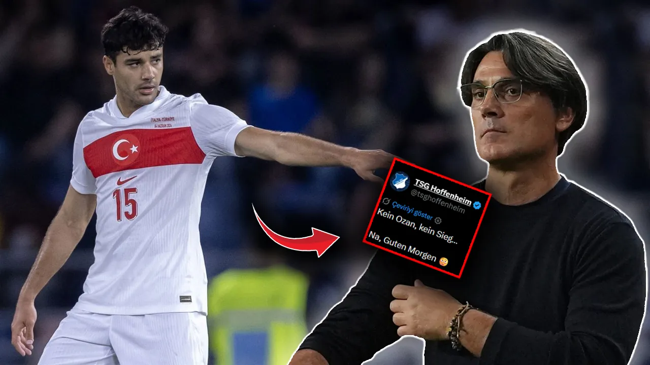Alman kulübünden Avustralya yenilgisi sonrası Montella'ya gönderme: Ozan yoksa, zafer yok