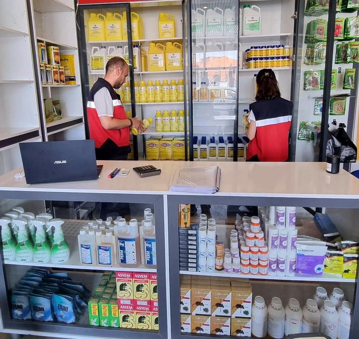 Aslanapa ve Altıntaş'ta B-Reçete Sistemi denetimi