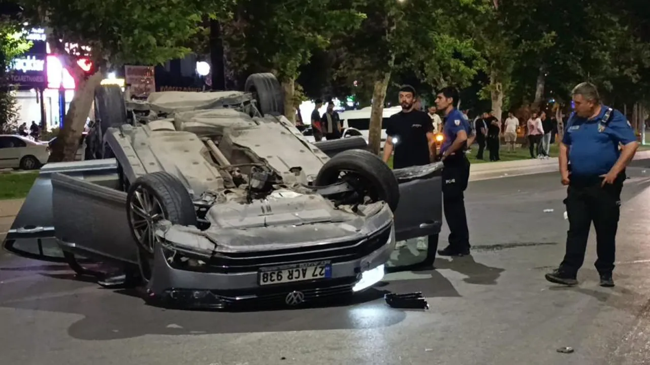 Kahramanmaraş'ta trafikte yarış kazayla bitti: Yaralılar var