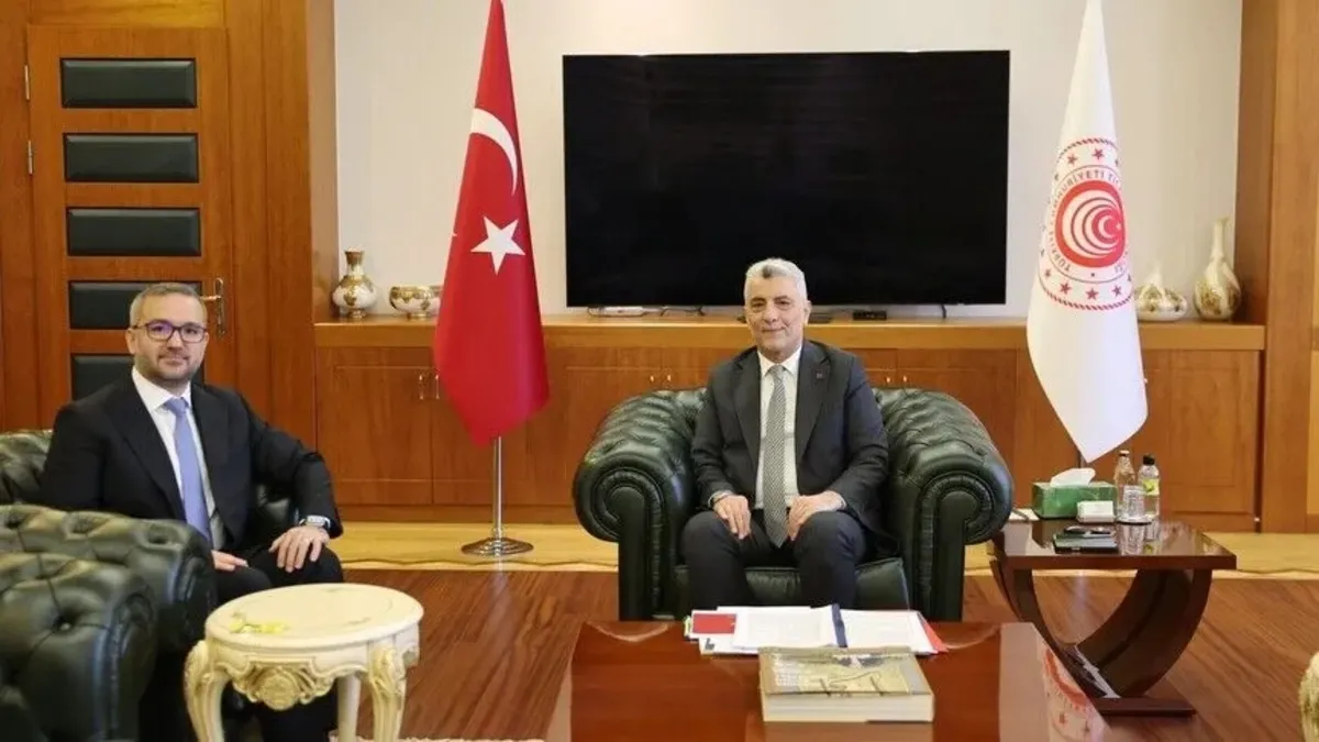 Bakan Bolat TCMB Başkanı Karahan ile görüştü: Dış ticaret ve ekonomik istikrar gündemde
