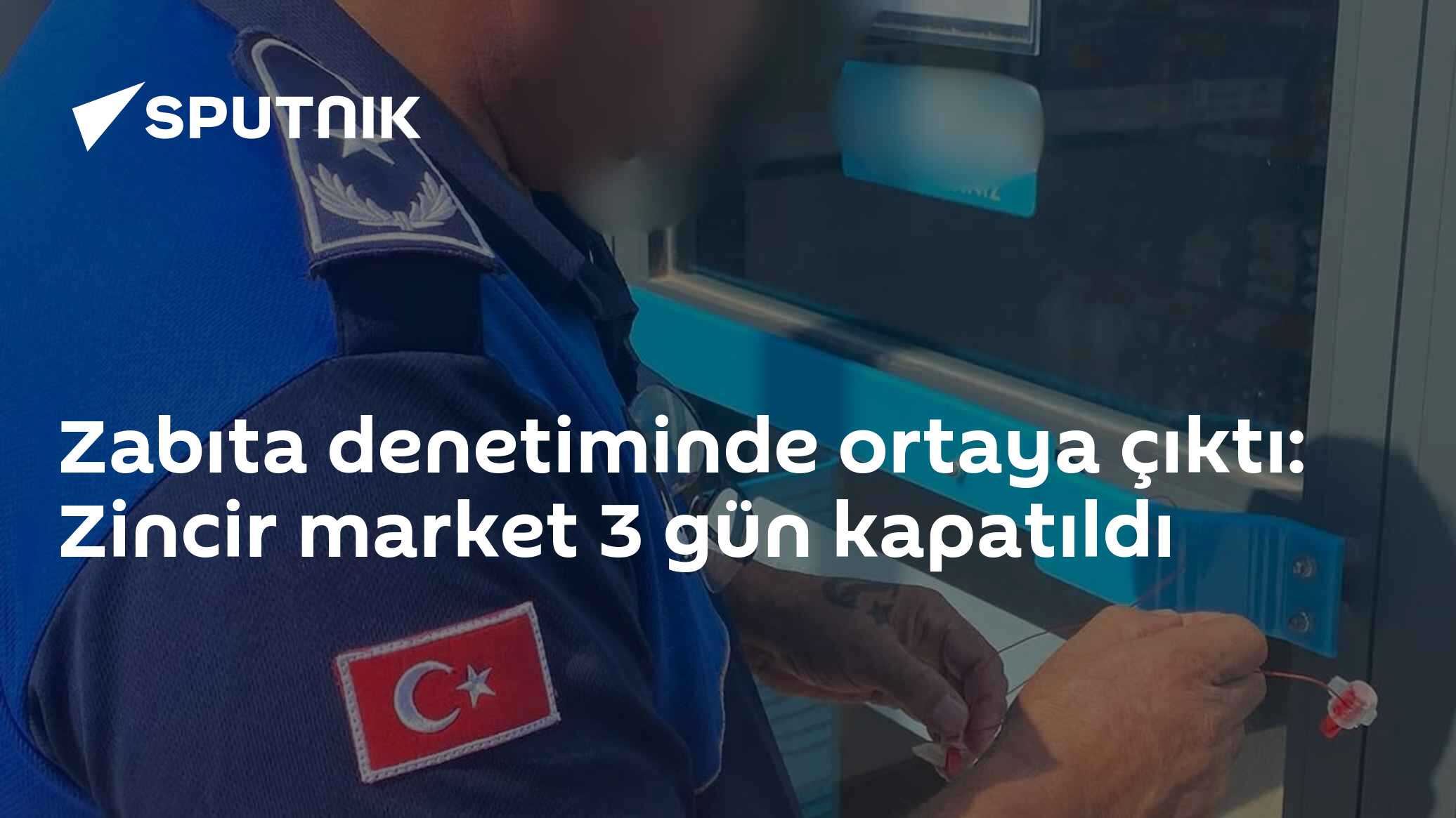 Zabıta denetiminde ortaya çıktı: Zincir market 3 gün kapatıldı