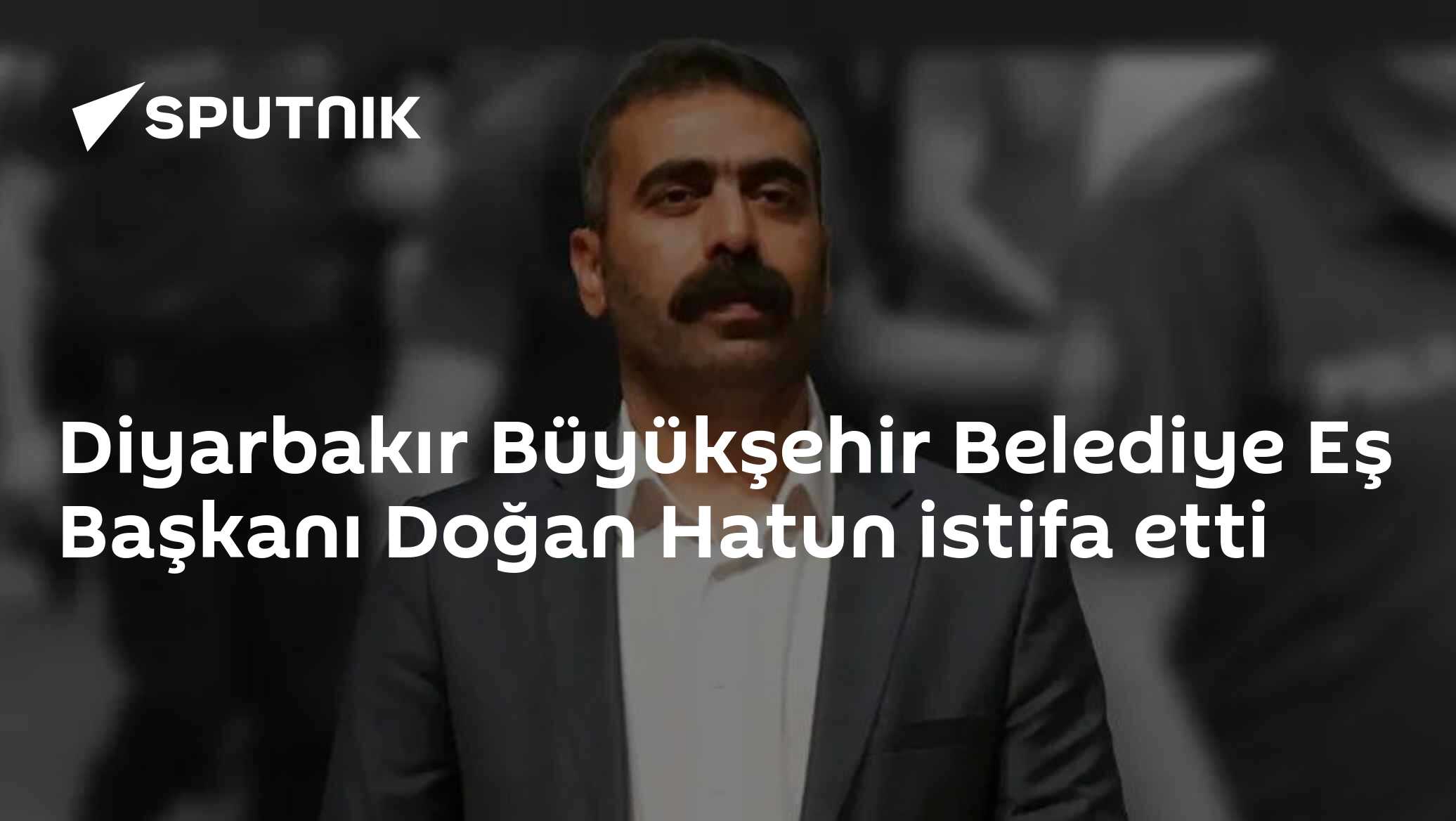 Diyarbakır Büyükşehir Belediye Eş Başkanı Doğan Hatun istifa etti