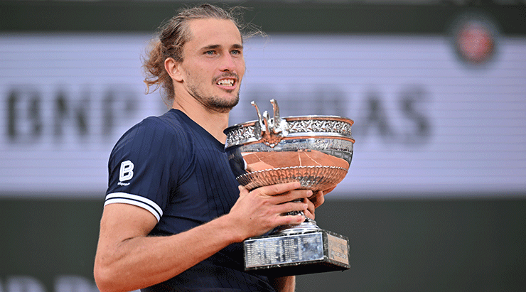 Fransa Açık'ta şampiyon Zverev! İlk Grand Slam zaferine ulaştı