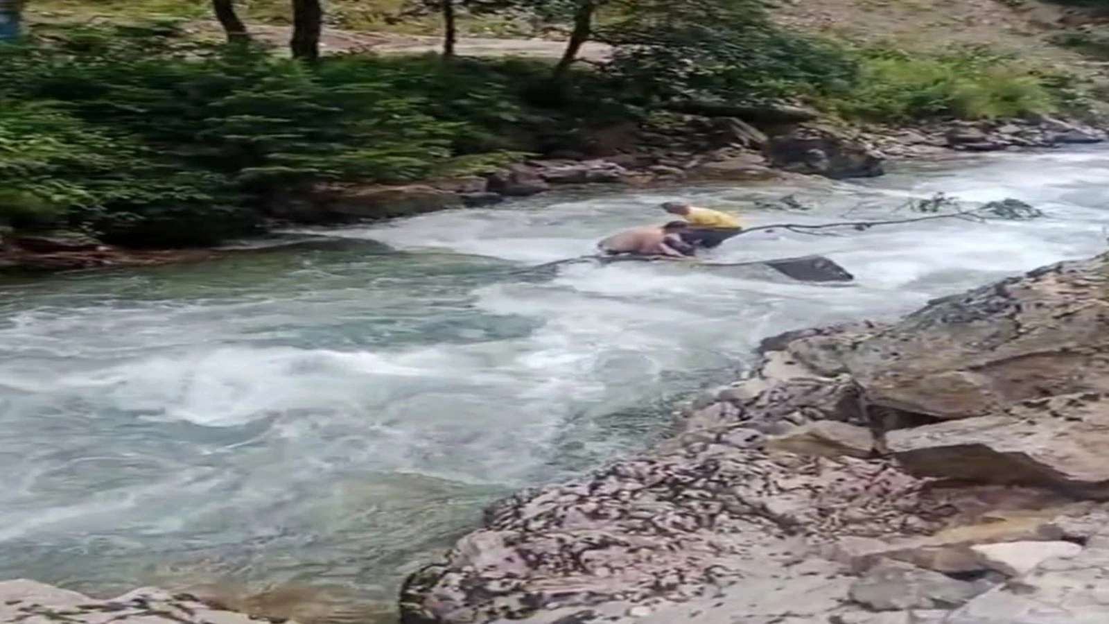 Uzungöl'de feci ölüm: Suudi turist, fotoğraf çekilmek istediği derede boğuldu