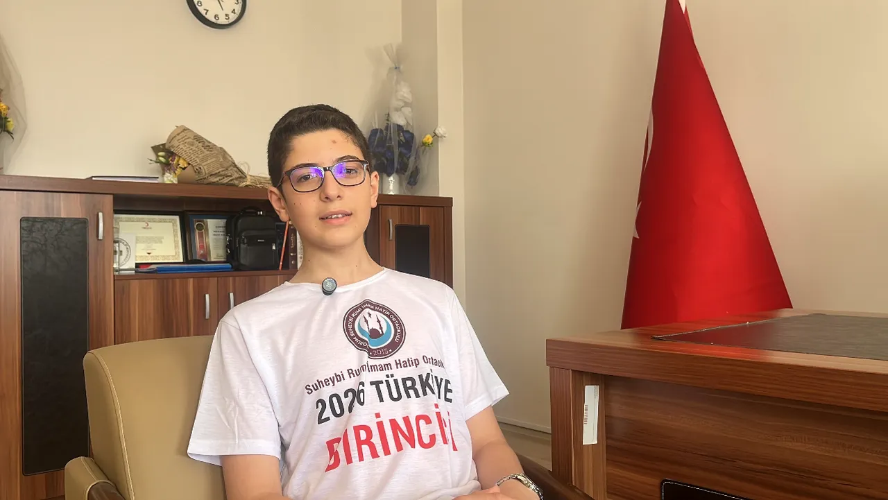 LGS’de Türkiye birincisi olan öğrenci 'başarıya giden yolu' anlattı