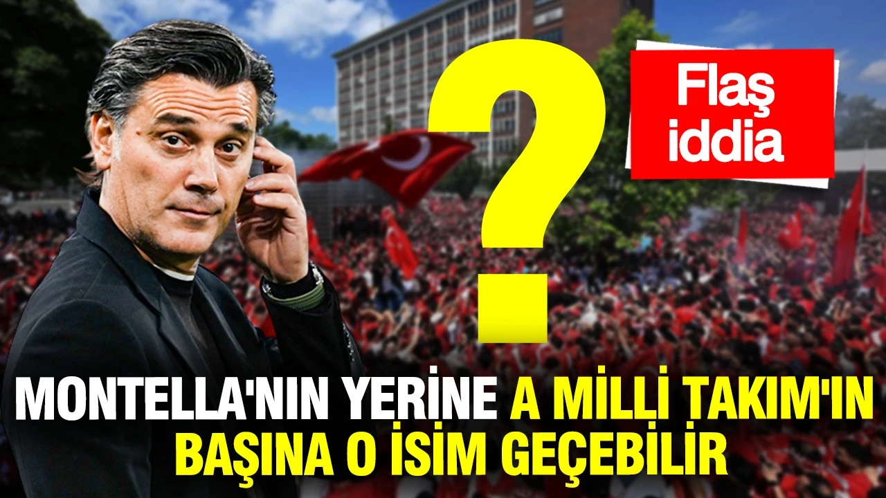Montella'nın yerine A Milli Takım'ın başına o isim geçebilir: Eski yıldızdan iddia