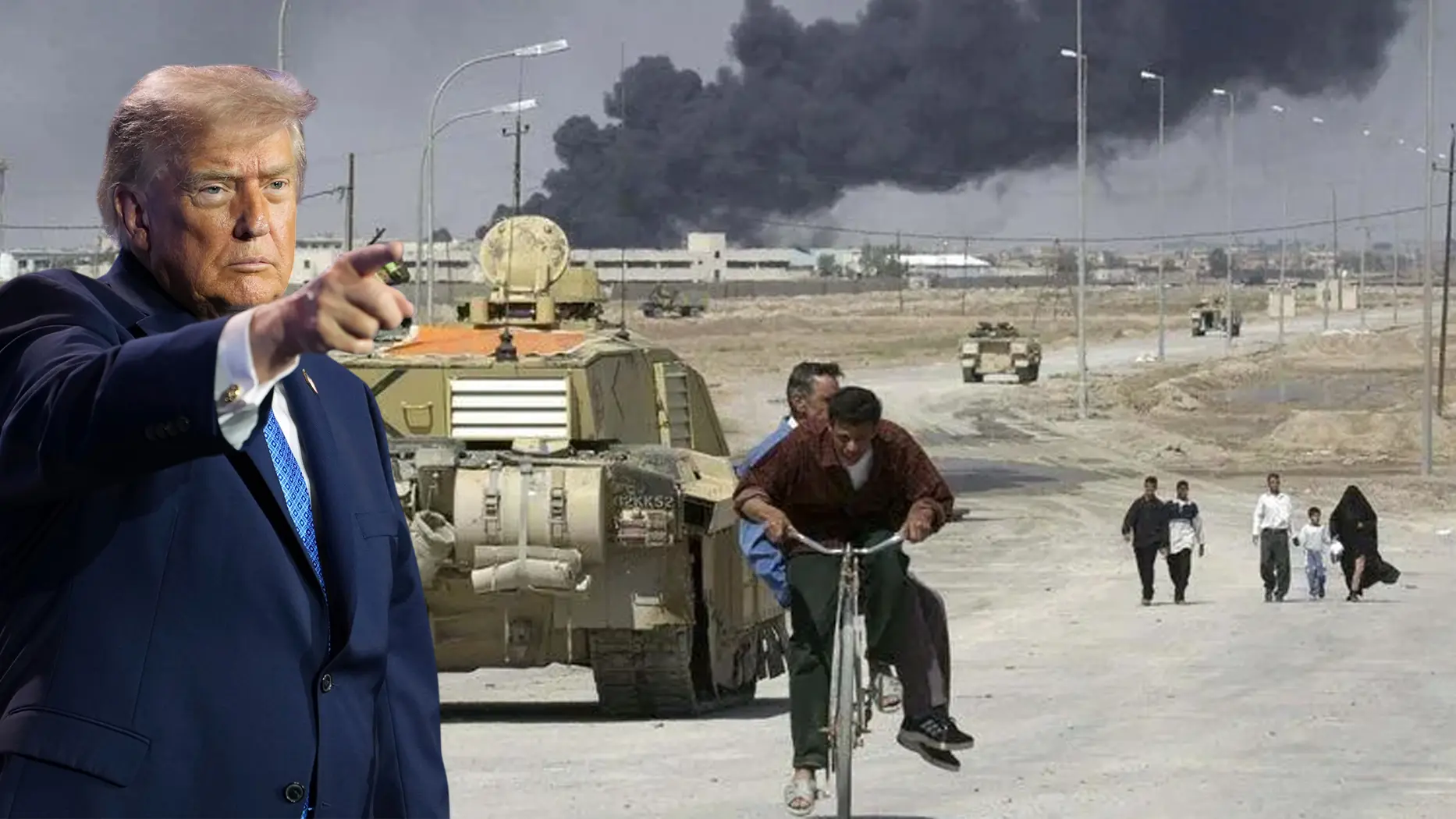 Trump'tan Irak'ın işgaline tarihi itiraf: Yanlış ülkeye saldırdılar