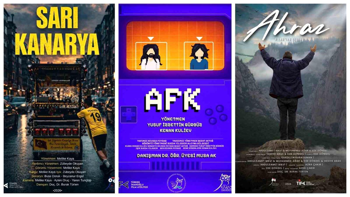 KBÜ öğrencilerinin üç belgeseli Türk Dünyası Film Festivali'nde finale kaldı