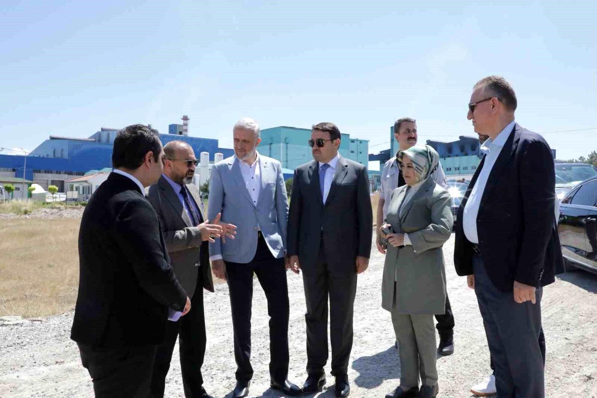 Kütahya'da demiryolu bağlantılı lojistik merkez projesinde son durum incelendi