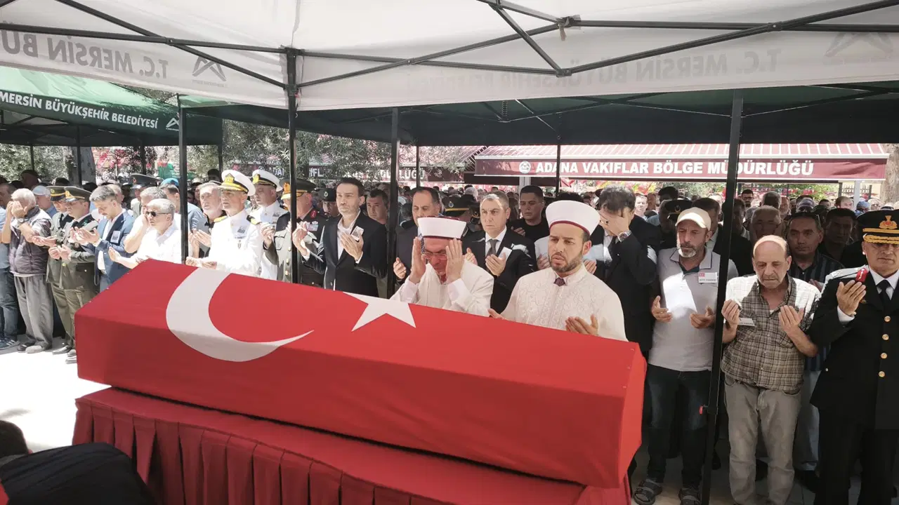 Suriye'de rahatsızlanıp şehit olan başçavuş defnedildi