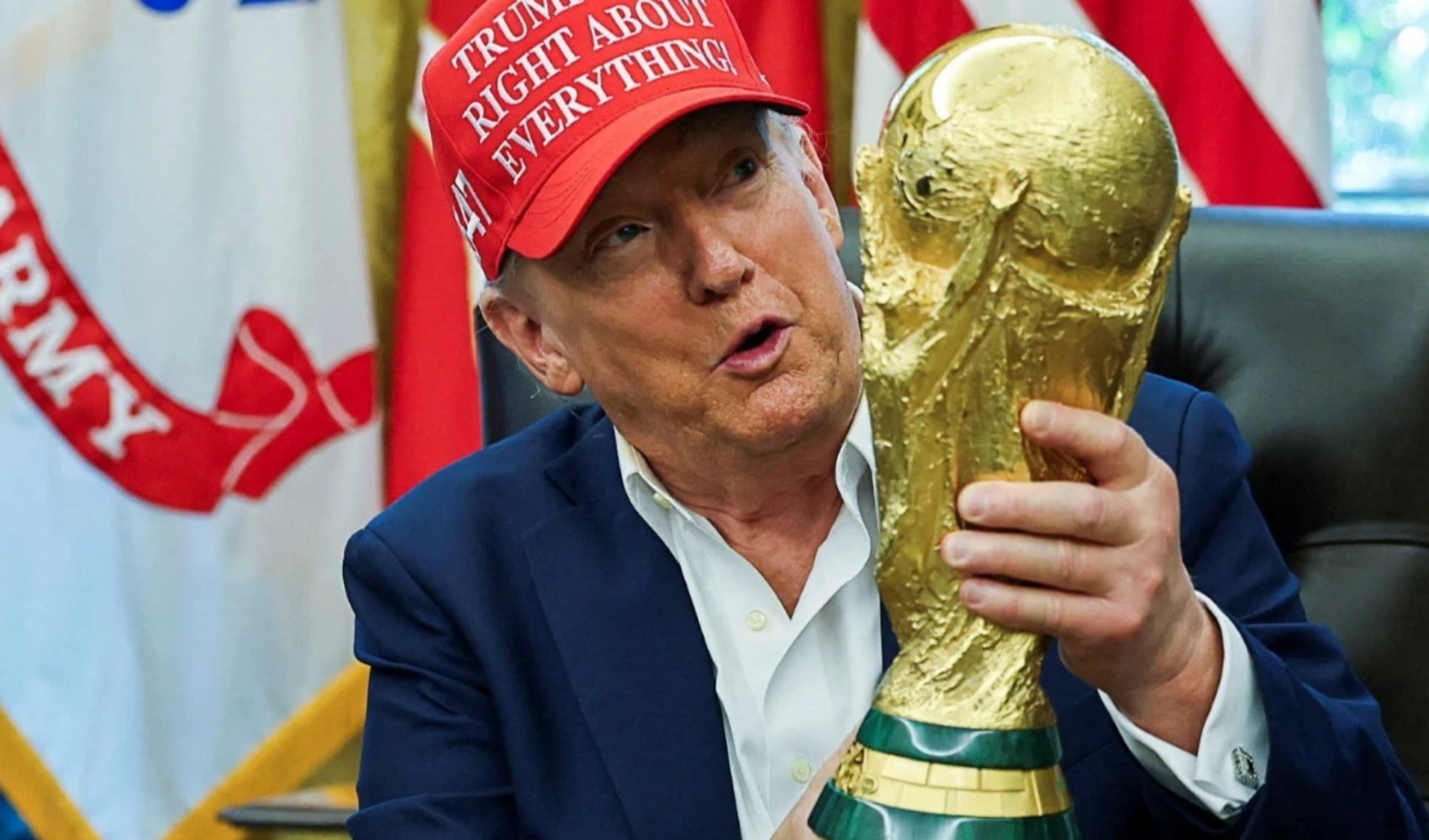 Trump'ın Dünya Kupası'ndaki favorisi belli oldu: 'Kupayı İngiltere alsın'