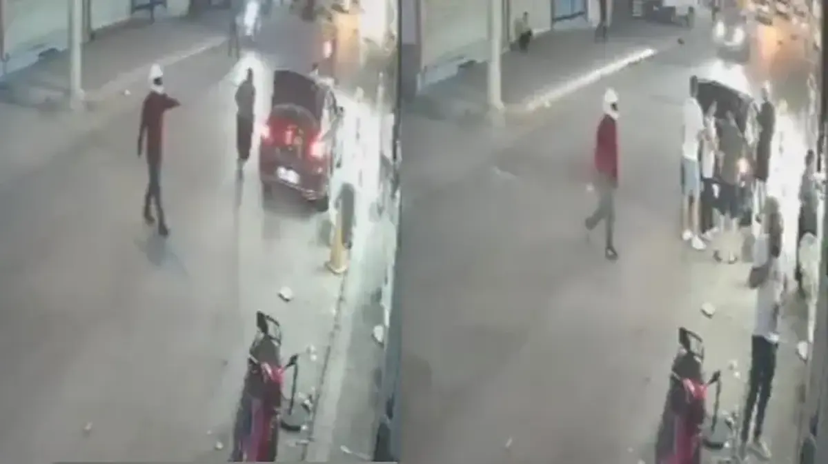 Kasklı saldırgandan iş yerine silahlı saldırı