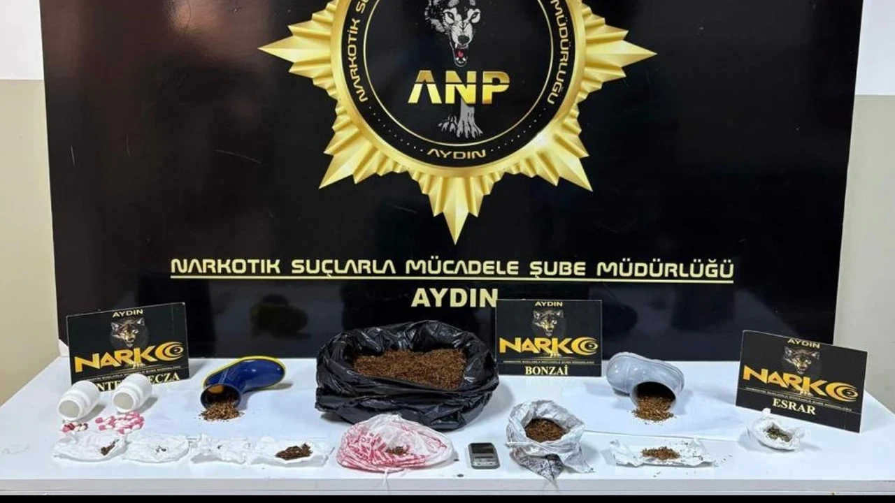 Aydın’da uyuşturucu operasyonu: 3 şüpheli tutuklandı