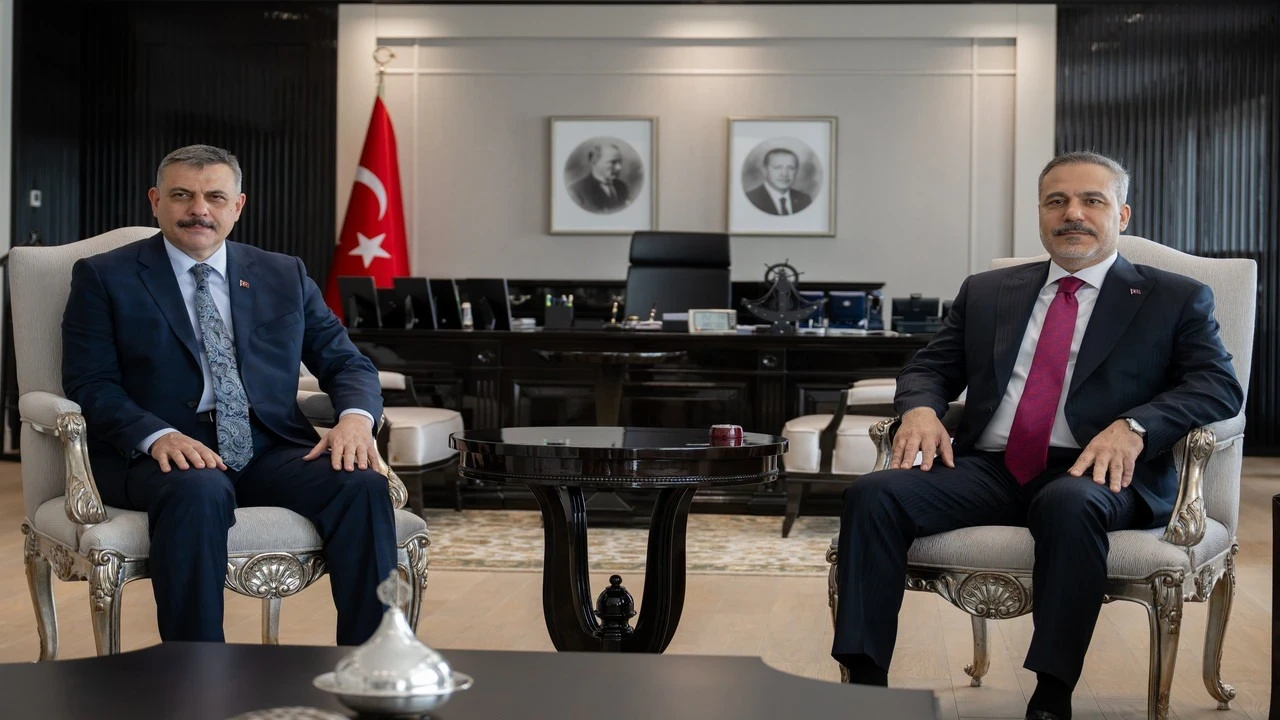 Dışişleri Bakanı Fidan, İçişleri Bakanı Çiftçi ile görüştü
