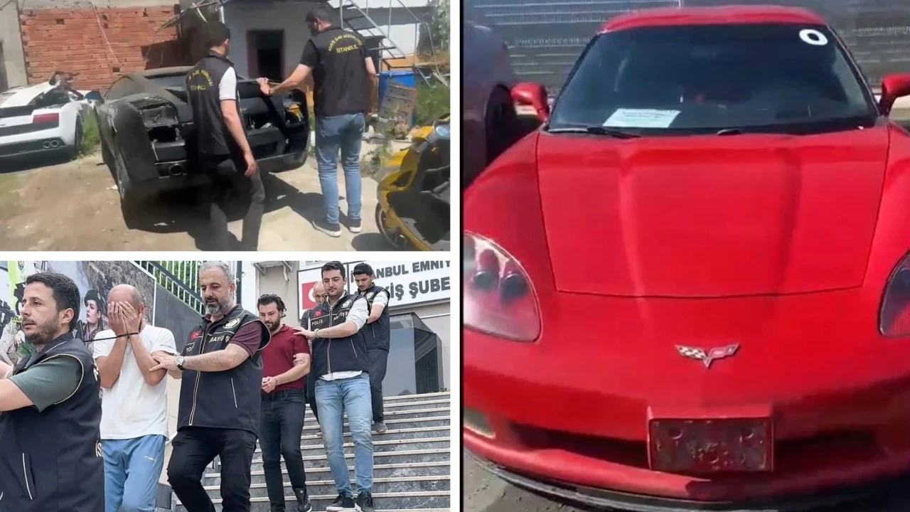 İstanbul'da change araç operasyonu: Oto tamircisi, trafik müşaviri ve mühendis gözaltında