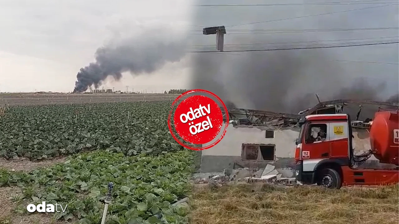 Havai fişek deposunda korkutan yangın: Kontrol altına alındı