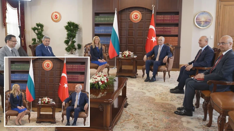 TBMM Başkanı Kurtulmuş Bulgar mevkidaşıyla görüştü