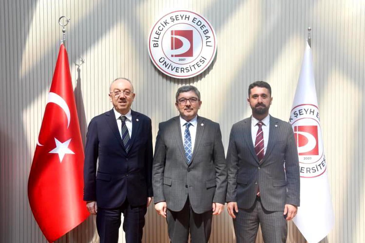 Eczacılık camiasından BŞEÜ Rektörü Kaplancıklı'ya ziyaret