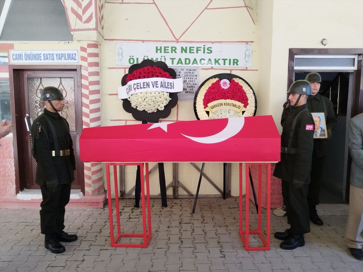 Karabük'te vefat eden Kıbrıs gazisi son yolculuğuna uğurlandı
