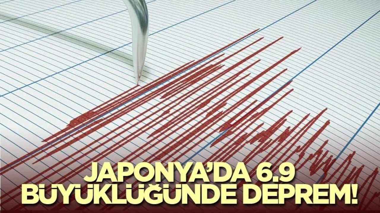Japonya’da 6.9 büyüklüğünde deprem!