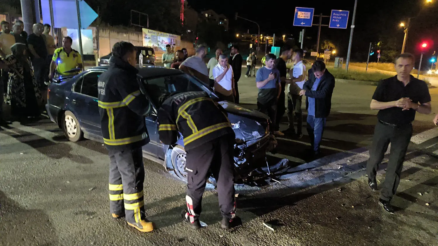 Tokat'ta zincirleme trafik kazası