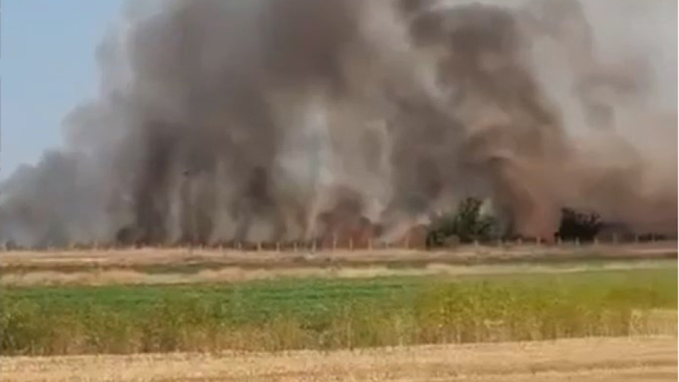 Şanlıurfa'da iki aile arasında çıkan arazi kavgasında bir ev ateşe verildi