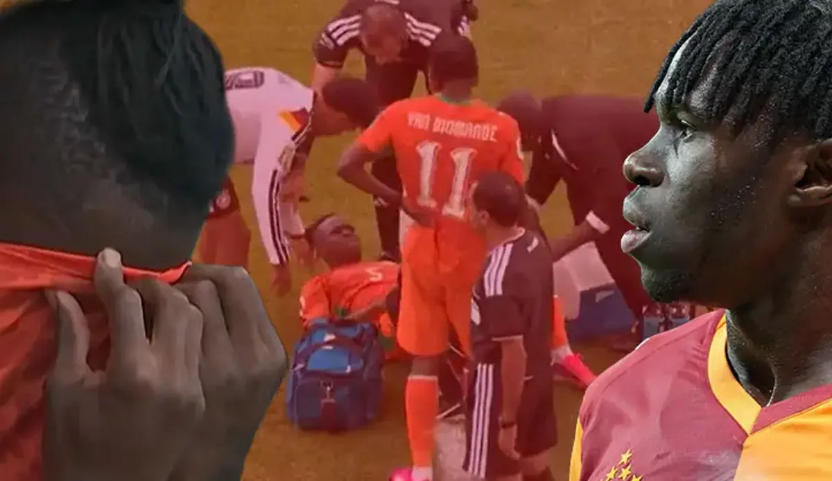Galatasaray'ı şoke eden haber Dünya Kupası'ndan geldi! Singo sakatlandı, gözyaşlarına hakim olamadı