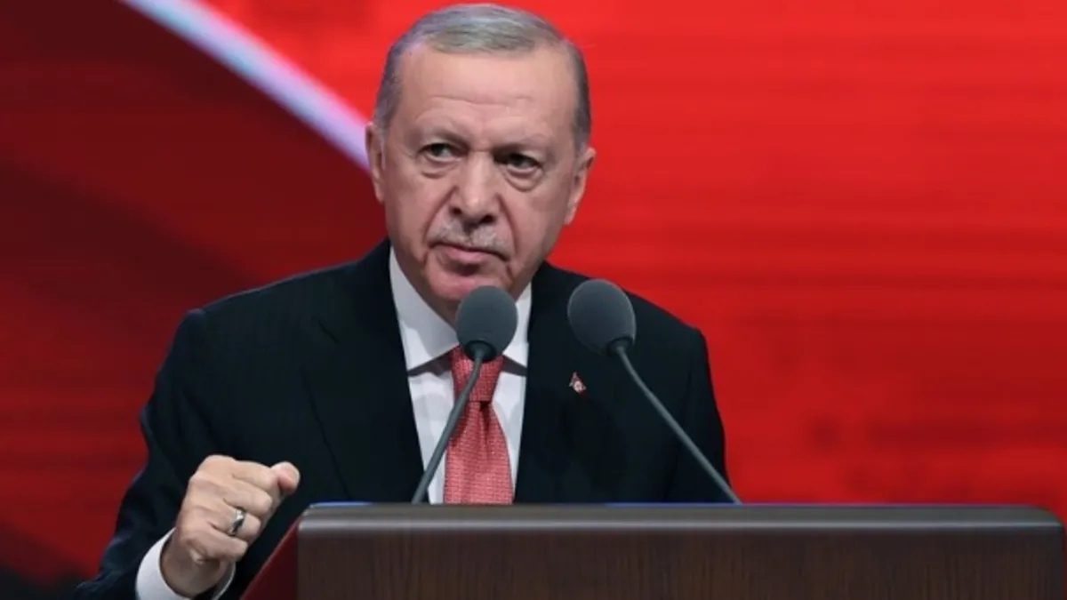 Erdoğan'dan israil'e 'arz-ı mevud' mesajı: Nihai hedefi biliyoruz müsaade etmeyeceğiz