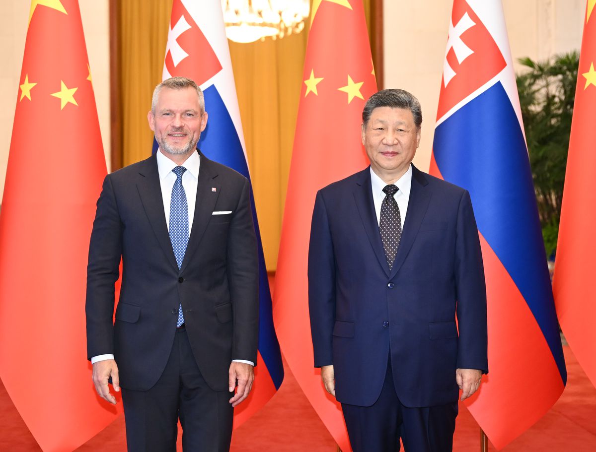 Çin Cumhurbaşkanı Xi, Beijing'de Slovakya Cumhurbaşkanı Pellegrini ile görüştü