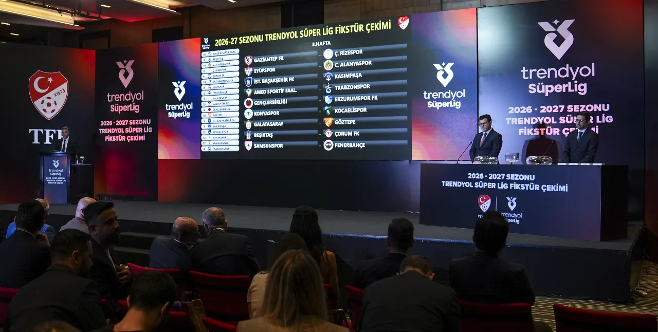 Süper Lig'de fikstür çekimi Fenerbahçe'nin istediği gibi oldu! İkinci yarı Kadıköy'de