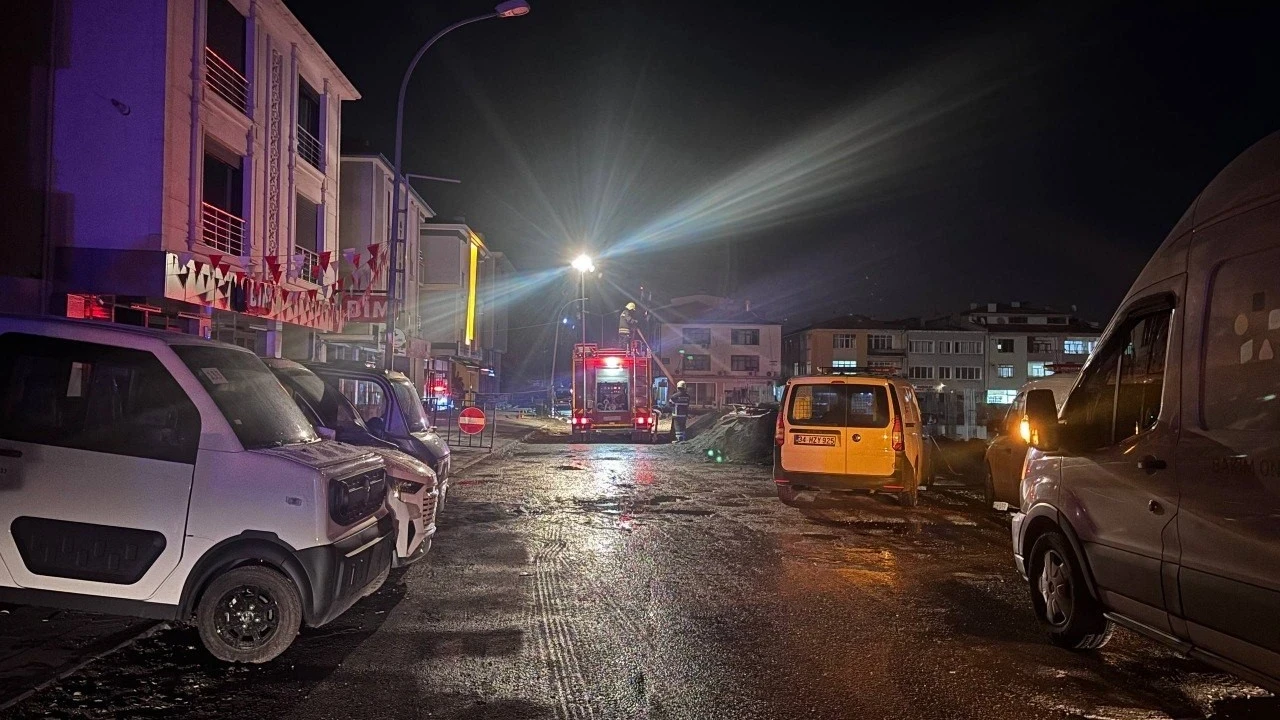 Erzincan’da inşaat sahasında doğal gaz sızıntısı paniği