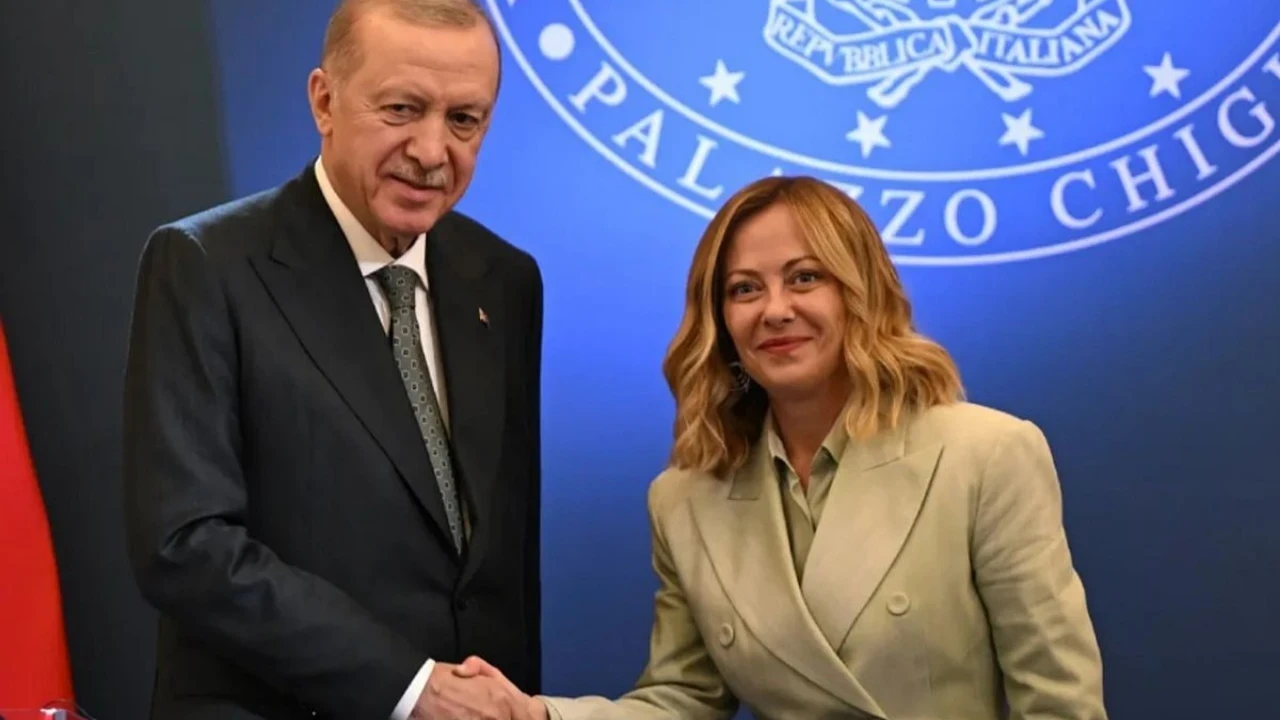 Cumhurbaşkanı Erdoğan ile Meloni görüştü: Savunma sanayi vurgusu